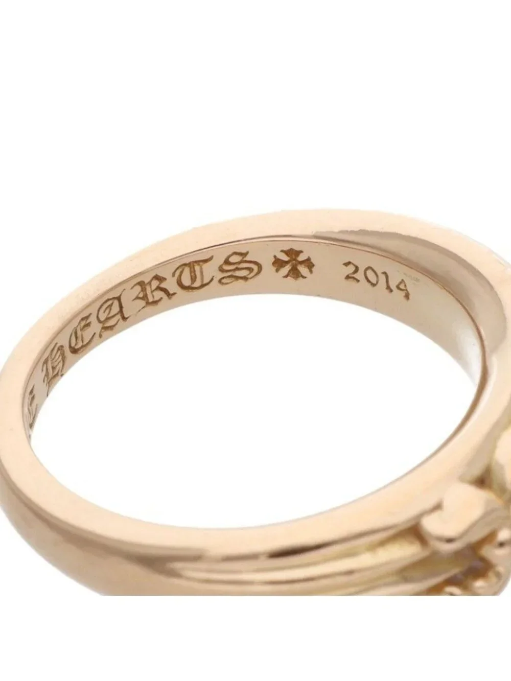 Chrome Hearts 22k Baby Clsc 22k Classic Dagger Gold Ring